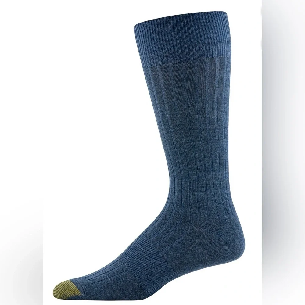 GoldToe Edition Mens Lobsters Crew Socks Assorted, 3 Pack